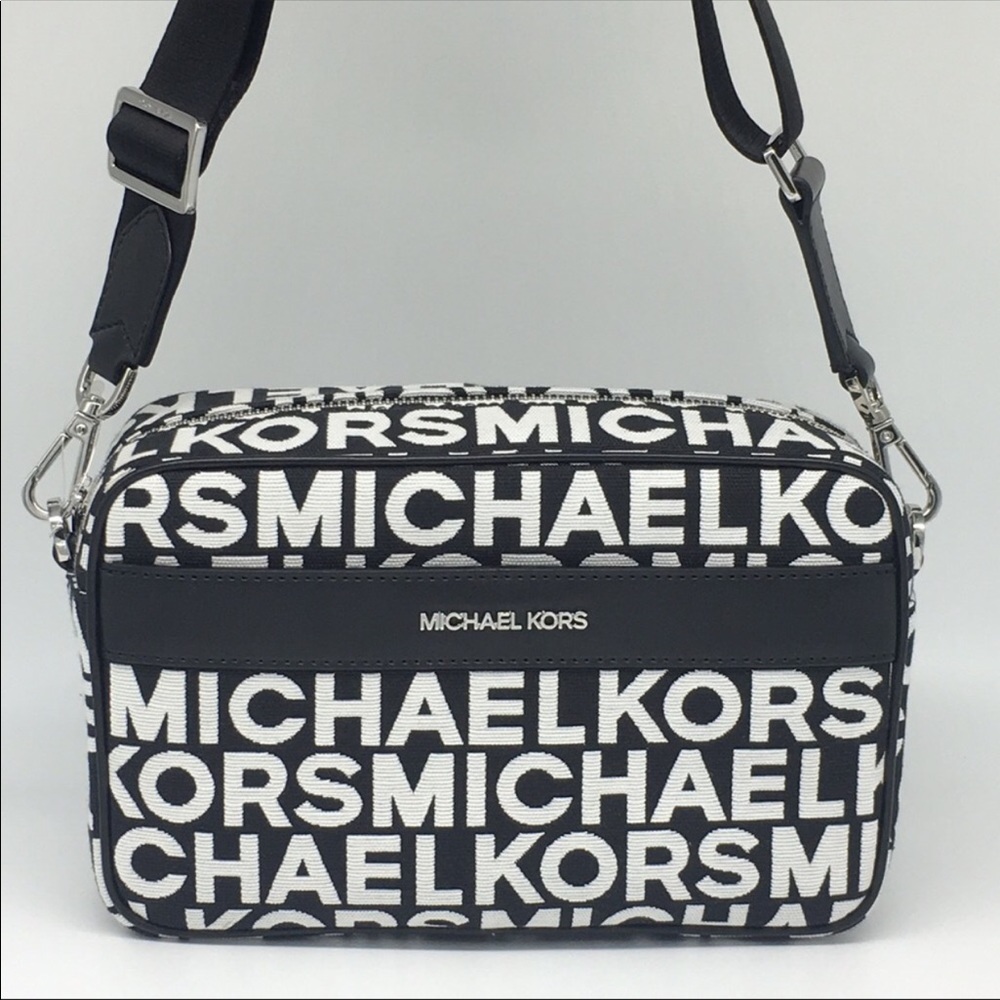 MICHAEL KORS KENLY LG POCKET XBODY BLACK MULTI_2